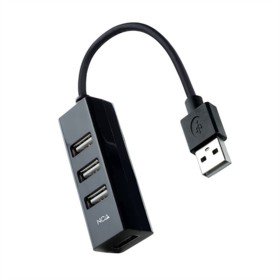 Hub USB NANOCABLE 10.16.4404 Negro de NANOCABLE, Hubs USB - Ref: S0234588, Precio: 7,47 €, Descuento: %