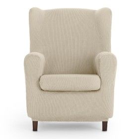 Funda para sillón orejero Eysa ULISES Blanco 80 x 100 x 90 cm de Eysa, Sillones - Ref: D1606910, Precio: 26,34 €, Descuento: %